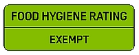 fhrs badge Exempt